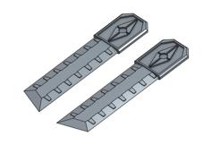 Arm Swords 3D Printer Model