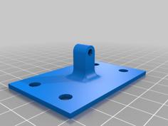 Rod Assembly Jig For Rostock Printed U-joint Rod Ends 3D Printer Model