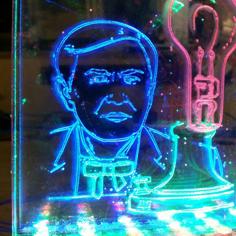 Laser Cut Edison Laser Engrave Led Art