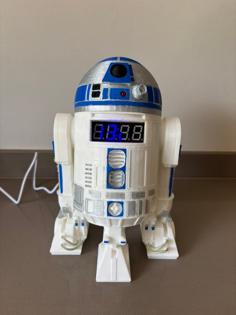 R2D2 Alarm Clock 3D Printer Model