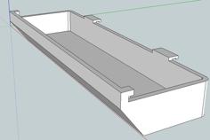 Custom Battery Box Cover For Taranis 3D Printer Model