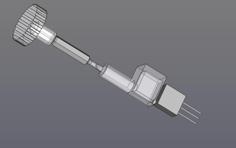 Multi Turn Potemtiometer Knob 3D Printer Model