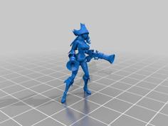 Miss Fortune 3D Printer Model