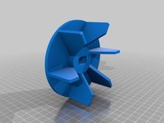 Craftsman Planer Dust Port Fan 3D Printer Model