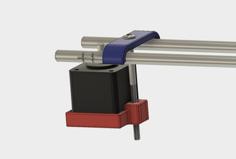 Sagging Stepper Support (Parallelism Fix For X Axis) 3D Printer Model