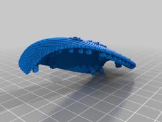 Cl- Goes Up + Argon Left Xbone 3D Printer Model