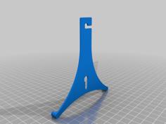 Vinyl LP Wall Mount Display 3D Printer Model