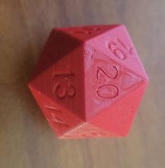 Loaded D20 3D Printer Model