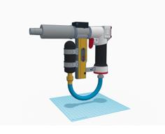 Tony Stark Mechanic Gun 3D Printer Model