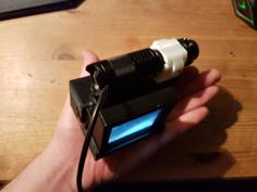 Portable RPI ZERO W Nightvision/Surveillance Cam With IR/IR-7W (Torch) — Raspberry PI Zero W IR Nachtsicht Kamera Mit Überwachungsfunktion 3D Printer Model