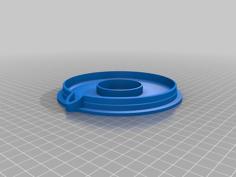 Tea Pot Brewer Cover Cap 3D Printer Model