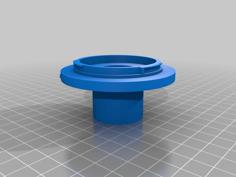 EF Mount For 1.25 Telescope 3D Printer Model