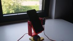 Phone/camera Servo Controlled Mounting 3D Printer Model