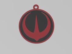 Star Wars Andor Emblem Keychain 3D Printer Model