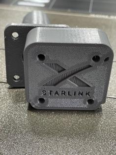 Starlink Cable Wall Pass Through 3D Printer Model