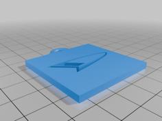 Daihatsu Logo Keyring 3D Printer Model