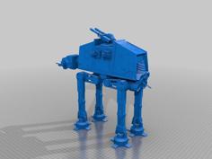 At-At Artillery Walker 3D Printer Model