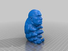 Dwayne “The TardiRock” Johnson 3D Printer Model