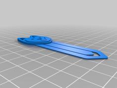 Huskey Bookmark 3D Printer Model