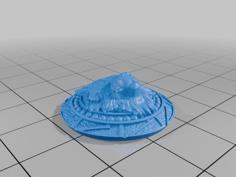 SPACE WOLVES RELIC SHIELD 3D Printer Model