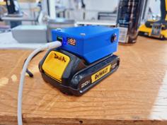 Dewalt 20V USB Type C Fast Charger 3D Printer Model