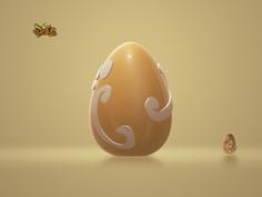 Egg Dofus Ivory / Oeuf Dofus Ivoire 3D Printer Model