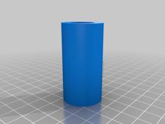 AA To C Battery Converter 3D Printer Model