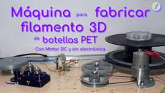 Máquina Para Fabricar Filamento 3D De Botellas PET 3D Printer Model