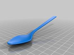 Spoon 3D Printer Model