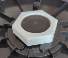 Omnibreeze Fan Base Locking Nut 3D Printer Model