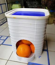 Orange Dispenser 3D Printer Model