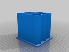 Hexagon Tool Holders – 4 Versions 3D Printer Model