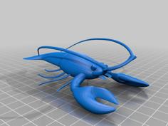 Lobster 3D Printer Model