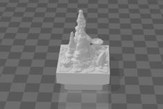 Basic Cavern Stalagmite And Fungus (Dungeon Blocks Compatible) 3D Printer Model