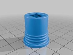 Improved – Retainer Shell For Barrel Jack To Screw Terminal Connectors 3D Printer Model