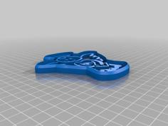 Angel Cookie Cutter 3D Printer Model