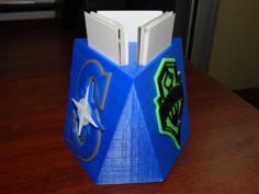 Seahawks Mariners Sounders Business Card Holder #2 3D Printer Model