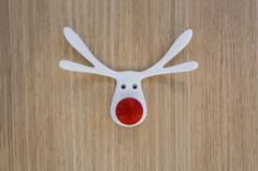 Reindeer Hanger 3D Printer Model