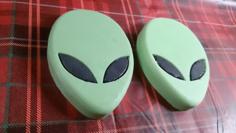 Alien Face Mold For Soap, Candles, Food Etc.. 3D Printer Model