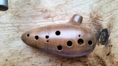 Basic Working 12 Hole Ocarina (Remix) – Final Notes Improved 3D Printer Model