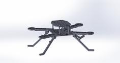 Quadcopter Frame 3D Printer Model