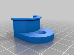 Parametric Spool Wall Hanger/holder For Repraper And Others 3D Printer Model