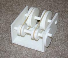 Useless Mechanical Advantage 3D Printer Model