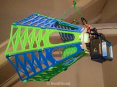 Chase Cam For Paragliding – On Spot Assembly Without Screws Or Zip Ties 3D Printer Model