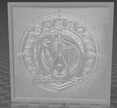 Memoriae Medievales Xadamai’s Album Cover Litophane 3D Printer Model