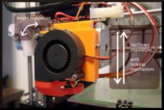 Nozzle Cooler Regulated System For I3 Prusa/MK8 Extruder (V3) 3D Printer Model