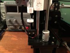 Adjustable Z Endstop For Prusa I3 3D Printer Model