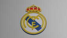 Real Madrid Logo 3D Printer Model