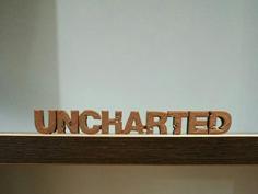 Uncharted Logo 3D Printer Model