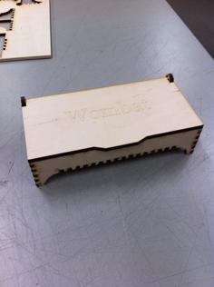 Laser Cut Wooden Box